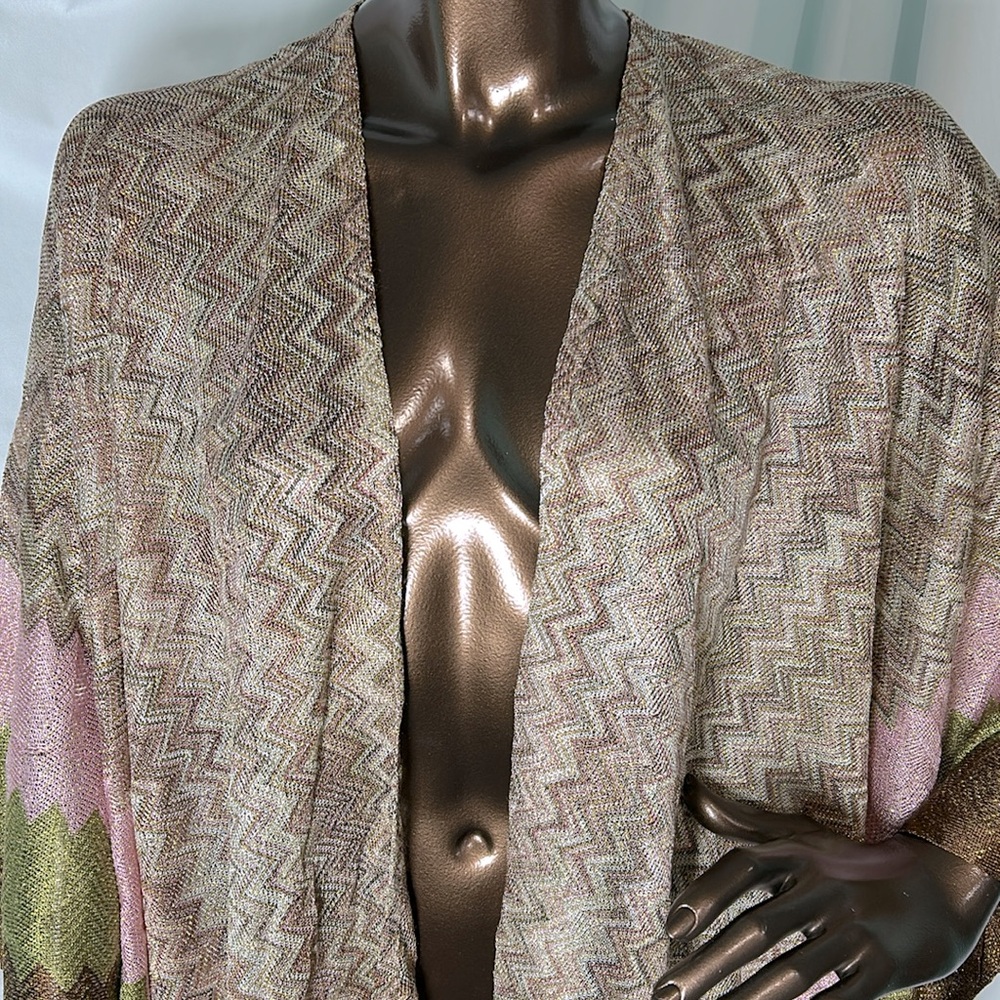 Free People Cairo Shimmer kimono - one Size - New 🛍️ - Picture 3 of 9